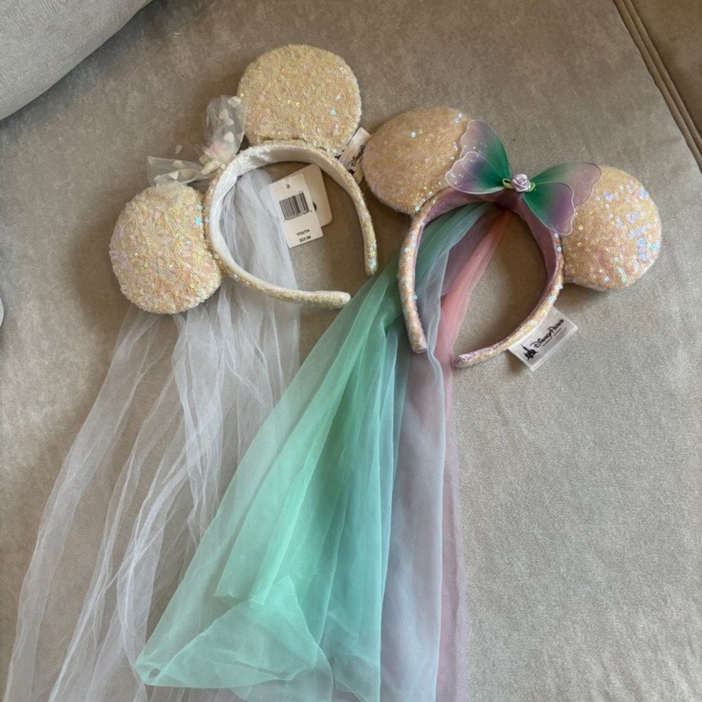 Disney Parks Set of TWO Mickey Ears Kid Size Dress Up